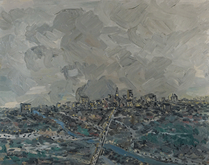 Philadelphia in the distance